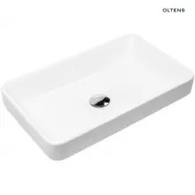 Umywalka nablatowa Oltens Fossa 40801000 - 55x34cm z powłoką SmartClean + KOD RABATOWY